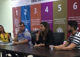SINDIPÚBLICO participa de reunião com grupo de servidores da UEG em Anápolis